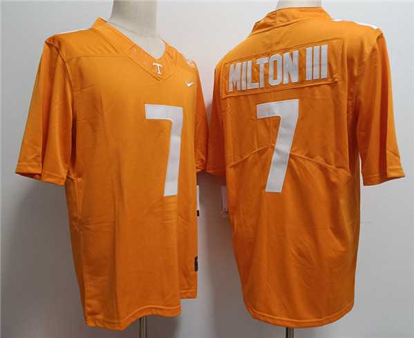 Men's Notre Tennessee Volunteers #7 Joe Milton III Orange Stitched Jersey,We sell and wholesale Men's Notre Tennessee Volunteers #7 Joe Milton III Orange Stitched Jersey on line form chian!